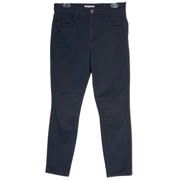 Made and Loved Loft Gray straight leg pants - Picture 2 of 5